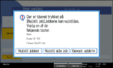 Illustration af betjeningspanelets sk&aelig;rmbillede