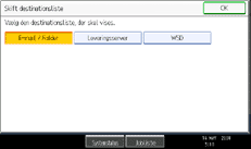 Illustration af sk&aelig;rm p&aring; betjeningspanel