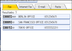 Ilustração do ecrã do painel de operação