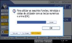 Imagem do ecr&atilde; do painel de opera&ccedil;&atilde;o