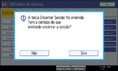 Imagem do ecr&atilde; do painel de opera&ccedil;&atilde;o