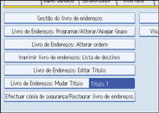 ilustração do ecrã do painel de operação