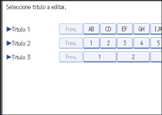 ilustração do ecrã do painel de operação