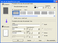 Imagem do ecrã do driver