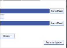 Ilustração do ecrã do painel de operação