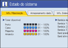 Imagem do ecr&atilde; do painel de opera&ccedil;&otilde;es.