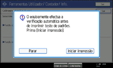 Imagem do ecr&atilde; do painel de opera&ccedil;&otilde;es.