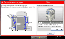 Imagem do ecr&atilde; do painel de opera&ccedil;&otilde;es.