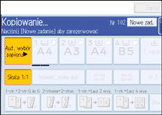Ilustracja ekranu panela operacyjnego