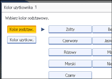 Ilustracja ekranu panela operacyjnego