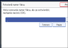 Ilustracja ekranu panela operacyjnego