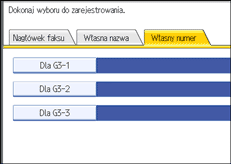 Ilustracja ekranu panela operacyjnego