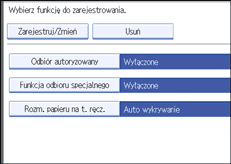Ilustracja ekranu panela operacyjnego