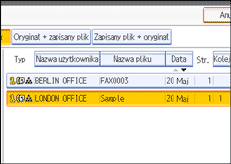 Ilustracja ekranu panela operacyjnego