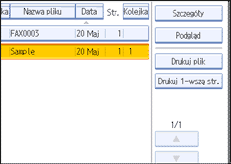 Ilustracja ekranu panela operacyjnego