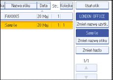 Ilustracja ekranu panela operacyjnego