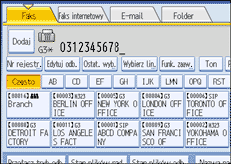 Ilustracja ekranu panela operacyjnego