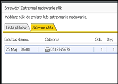 Ilustracja ekranu panela operacyjnego
