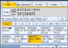 Ilustracja ekranu panela operacyjnego