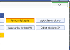 Ilustracja ekranu panela operacyjnego