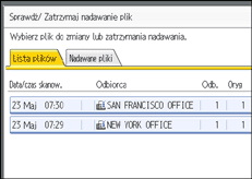 Ilustracja ekranu panela operacyjnego
