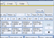 Ilustracja ekranu panela operacyjnego
