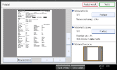 Ilustracja ekranu panela operacyjnego