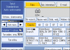 Ilustracja ekranu panela operacyjnego