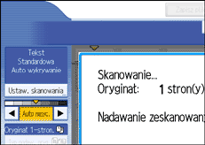 Ilustracja ekranu panela operacyjnego