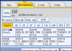 Ilustracja ekranu panela operacyjnego