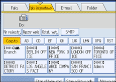 Ilustracja ekranu panela operacyjnego