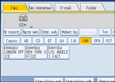 Ilustracja ekranu panela operacyjnego
