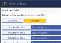 Ilustracja ekranu panela operacyjnego
