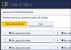 Ilustracja ekranu panela operacyjnego