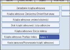 ilustracja ekranu panela operacyjnego