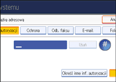 ilustracja ekranu panelu operacyjnego