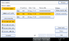 Ilustracja ekranu panela operacyjnego