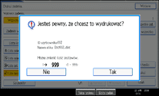 Ilustracja ekranu panela operacyjnego