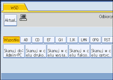 Ilustracja ekranu panelu operacyjnego