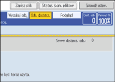 Ilustracja ekranu panelu operacyjnego