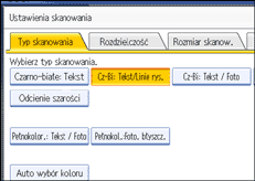 Ilustracja ekranu panelu operacyjnego