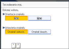 Ilustracja ekranu panelu operacyjnego
