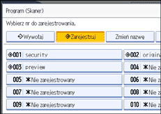 Ilustracja ekranu panelu operacyjnego