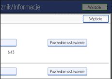 Ilustracja ekranu panela operacyjnego