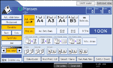Ilustrace displeje ovl&aacute;dac&iacute;ho panelu