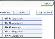 Ilustrace displeje ovl&aacute;dac&iacute;ho panelu