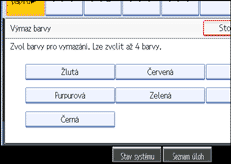 Ilustrace displeje ovl&aacute;dac&iacute;ho panelu