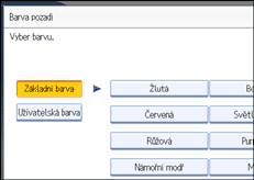 Ilustrace displeje ovl&aacute;dac&iacute;ho panelu