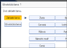 Ilustrace displeje ovl&aacute;dac&iacute;ho panelu