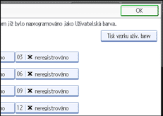 Ilustrace displeje ovl&aacute;dac&iacute;ho panelu